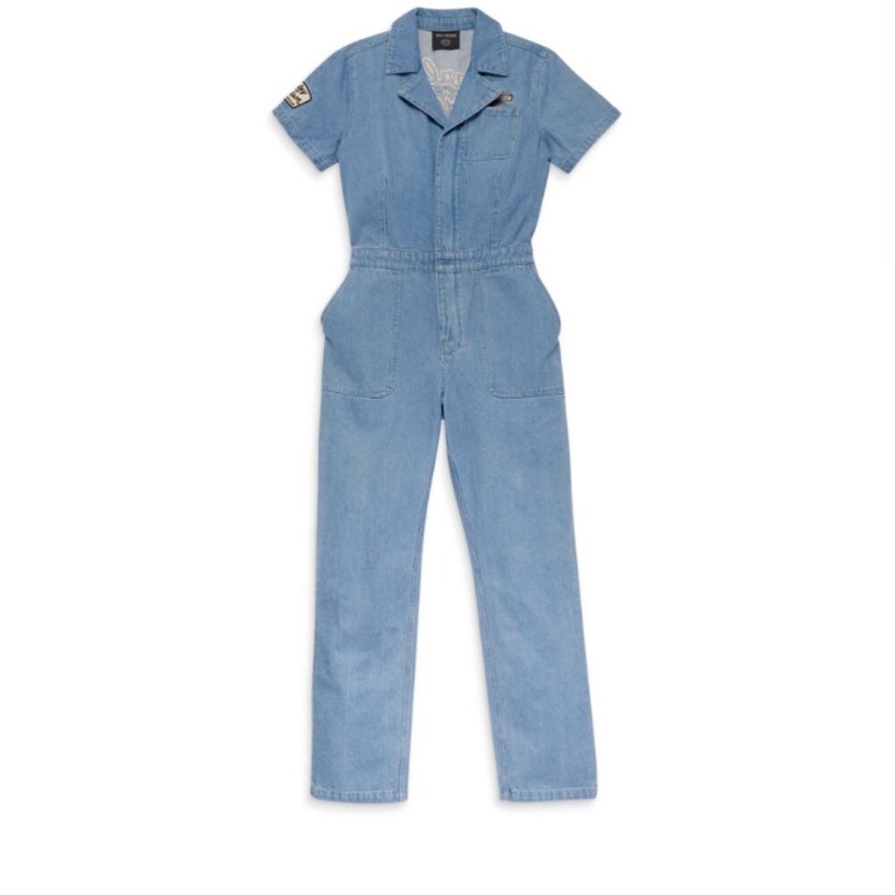 Harley Davidson Denim Jumpsuit